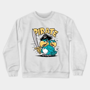 Pirate Parrots Crewneck Sweatshirt